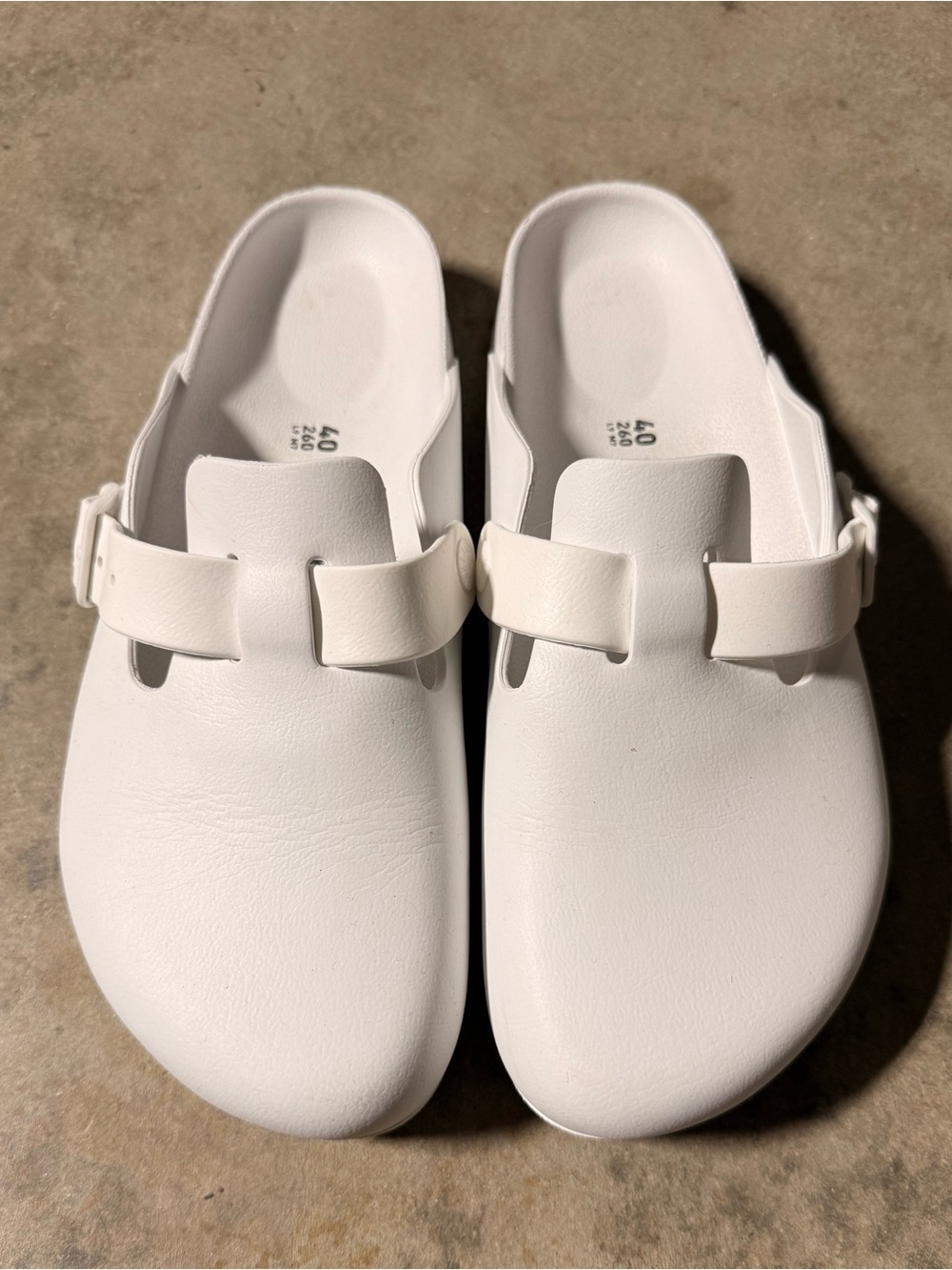 Birkenstock Boston Essentials EVA size 9